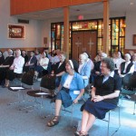 Sisters in chapel at Manor for Divine Liturgy of Thanksgiving
